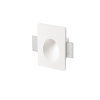 Hranatá - FAN I-ARIEL-RM1 Zápustné svítidlo Ariel A Parete, bílé, 1 x GU10 Mini, 12 x 18 x 5,5 cm - FANEUROPE
