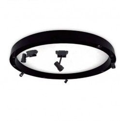 Kruhová - BPM 10226.95.PN.BK Závěsný magnetický kruh TENNESSEE MAGNET černý (bez světelných spotů) - BPM - foto 1