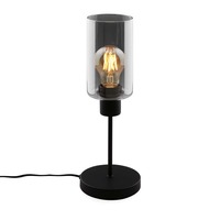 Stolní lampy dekorační - BRILO 7618015 BRILONER Stolní lampa, 39,5 cm, 1x E27, max. 10W, černá 7618015