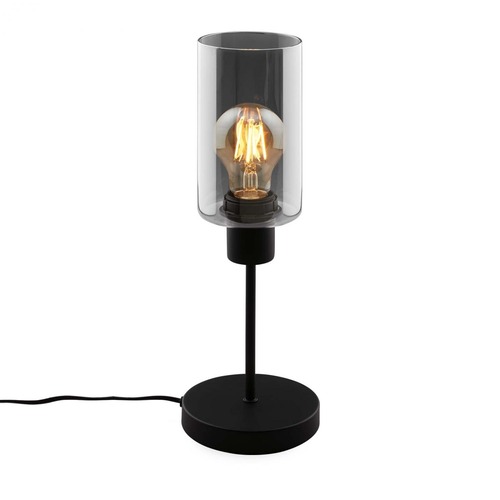 Stolní lampy dekorační - BRILO 7618015 Stolní lampa, 39,5 cm, 1x E27, max. 10W, černá - BRILO - foto 1