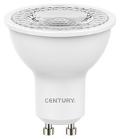 GU10/GZ10 - CEN DSD-063830 LED DICRO GU10 6W GU10 3000K Ra95 440Lm 38° stmívatelná - IP20  - CENTURY