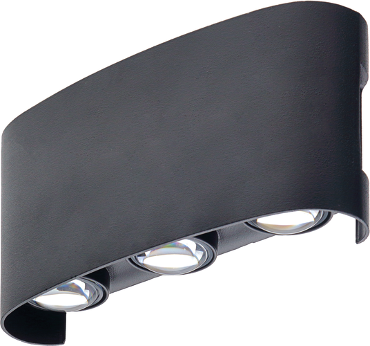 LED nástěnná svítidla Optonica - LED nástěnné svítidlo - černé - foto 1