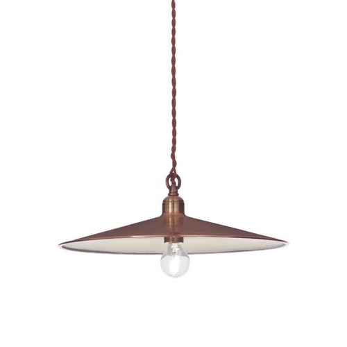 Kónická - ILUX 112732 Závěsné svítidlo Ideal Lux Cantina SP1 rame 112732 měděné 35cm   - IDEALLUX - foto 1
