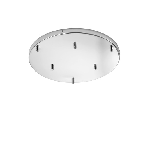 Kotvící prvky, držáky, závěsy - FAN BASE-S-R6-CR Rozeta PIREX kruhový rám chrom A 6 FORI 47x4,1cm - FANEUROPE - foto 1