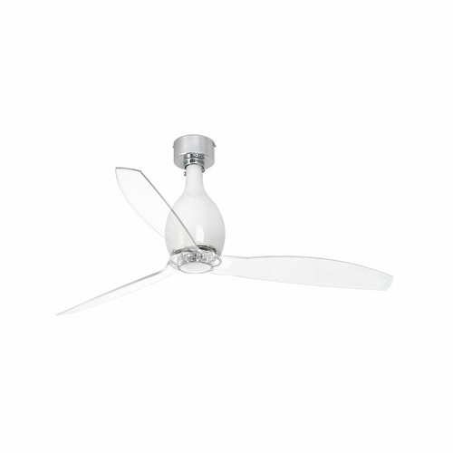 Ventilátory - FARO 32020 MINI ETERFAN M, bílá/transparentní, stropní ventilátor s DC motorem - FARO - foto 1