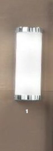 Nad obrazy/zrcadla - OR SOFF 3-460/2 CHR Nástěnné svítidlo 2x40W G9 chrom/sklo, délka 25,5cm, krytí IP44 - ORION - foto 1