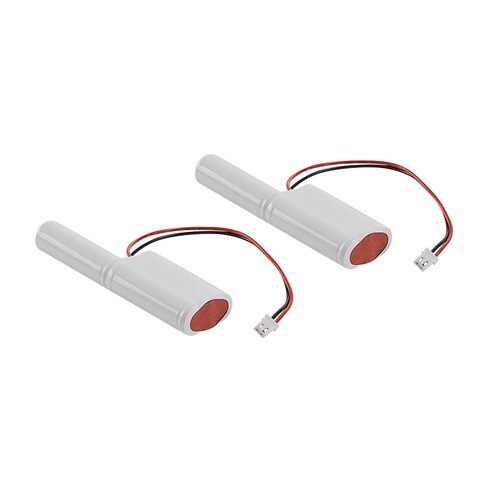 Pojistky, baterie, startéry - LA 240022 Akumulátor pro P-LIGHT, Ni-Cad 3,6 V, 1 000 mA, sada skládající se ze 2 ks - BIG WHITE (SLV) - foto 1