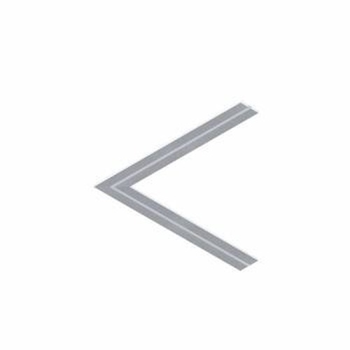 Al profily k zapuštění - NOVA 101802.99 Profil L-16 EVO ANGOLARE OPAL 1+1m - NOVALUX - foto 1