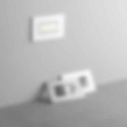 Zapuštěná - FAN INC-BOLT-506HP Schodišťové světlo Bolt (bílé/nikl) vestavné, 5 W (380 lm) nouzové světlo 3h, 1,5 W (180 lm), CCT, IP65, 3,7 V / 1500 mAh Li‑Ion - FANEUROPE - foto 1