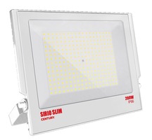 Reflektory - CEN SRSB-2009540 LED reflektor SIRIO SLIM BÍLÝ 200W 4000K 110d 303x366x34mm IP66 IK08 - CENTURY
