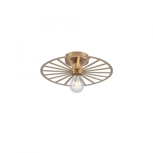 Dekorativní - LD 15635-60 SPIKE LED stropní svítidlo 30x30 matná mosaz kruhové laťový vzhled - LEUCHTEN DIREKT / JUST LIGHT - foto 1
