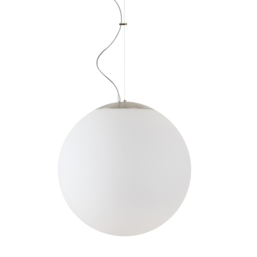 Koule - OS ADR62186 ADRIA L4 HP závěsné skleněné svítidlo kartáčovaná nerez / bílá IP40 3000 K 59W LED - OSMONT - foto 1