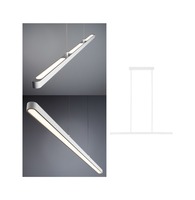 Podélná - P 79901 LED závěsné svítidlo Lento 2700K 42W bílá - PAULMANN