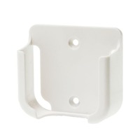 Stmívače a regulátory proužků - Bílý nástěnný držák pro dálkové ovládání