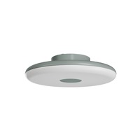 Kruhová - OS ZET60004 ZETA 1 FP stropní/nástěnné plastové svítidlo šedá / bílá - šedá IP40 3000 K 31W LED - OSMONT