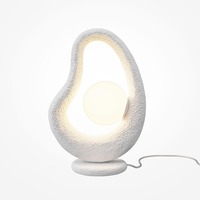 Stolní lampy dekorační - M MOD380TL-01W Stolní lampa Opus G9 28W bílá kov - MAYTONI