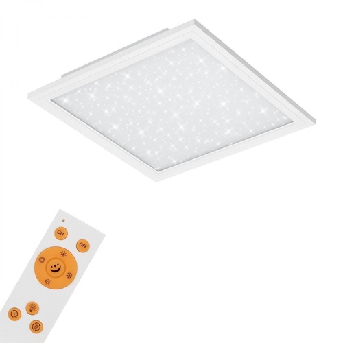Hranatá - BRILO 7302-016 Hvězdné nebe svítidlo LED panel, 45 cm, 2500 lm, 23 W, bílé - BRILO - foto 1