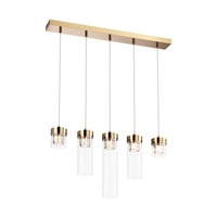 Vícečetná - ZUMA 003064-010934 Závěsné svítidlo GEM P0389-05E-F7AC - ZUMALINE