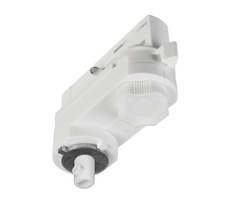 Lišty a příslušenství IVELA - IMPR 710097 Deko-Light kolejnicový systém 3-fázový 230V D Line 3-fázový adaptér pro montáž svítidel vč. montážního příslušenství 220-240V AC/50-60Hz bílá RAL 9016 84 mm
