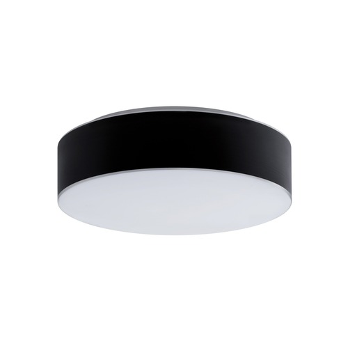 Kruhová - OS ERI67042 ERIS C3 stropní/nástěnné skleněné svítidlo bílá / černá IP43 3000 K 34W LED - OSMONT - foto 1