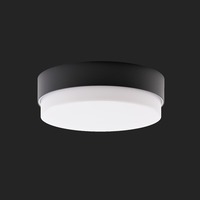 Nástěnná - OS TRI57791 TRITON 2 stropní/nástěnné průmyslové plastové svítidlo černá / bílá IP65 4000 K 27W LED HF nouzové kombinované 3 h (původní kód OS 57791) - OSMONT