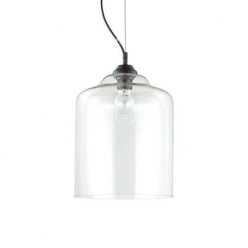 Válec - ILUX 112305 Závěsné svítidlo Ideal Lux Bistro' SP1 square transparente 112305 čiré 24cm   - IDEALLUX - foto 1