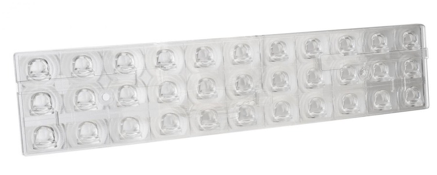 Stínidla, kryty, clony - IMPR 930577 Deko-Light 15° čočka pro stropní přisazené svítidlo Draconis asymetrické  - LIGHT IMPRESSIONS - foto 1