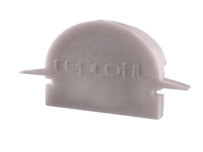 Krytky pro Al profily - IMPR 979631 Koncovka R-ET-01-15 šedá 30 mm 2 ks - LIGHT IMPRESSIONS - foto 1