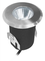 Zapuštěná - CEN PAVI-078930 Zemní LED PAVI 80mm 7W 24VAC/DC 3000K 480Lm15d 89x120mm 500kg IP65 IK06 - CENTURY