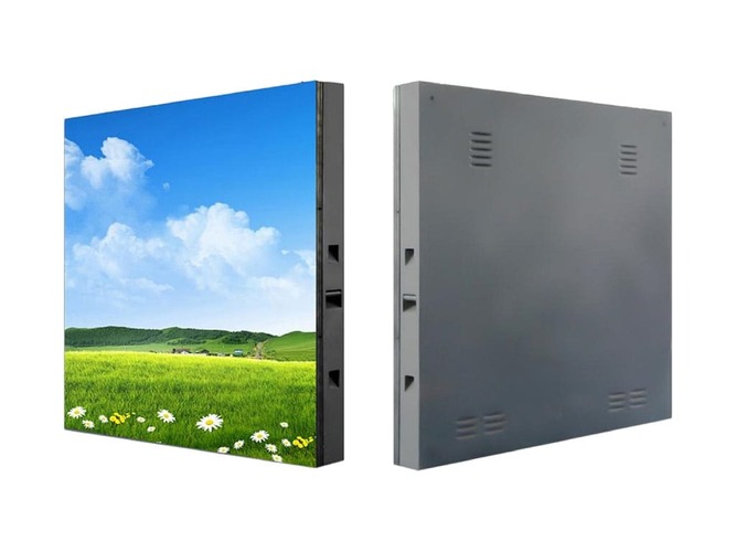 LED displeje - Led obrazovky Kabinet Venkovní přední servis P4 640x640 mm - foto 1