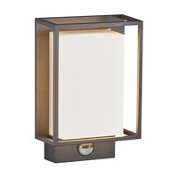 Nástěnná - NOR 49051503 Venkovní nástěnné svítidlo Nestor sensor 8W LED černá - NORDLUX