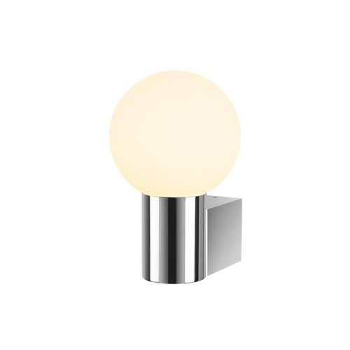 Dekorativní - LA 1007600 VARYT nástěnné přisazené svítidlo, kulaté, 1x max. 6 W E14, chrom - BIG WHITE (SLV) - foto 1
