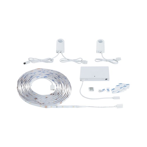 Dekorační - P 71120 LED Stair Strip senzor sada 5m soumrakové a pohybové čidlo (IR) 5m 5W 180lm/m 30 LED/m 3000K - PAULMANN - foto 1