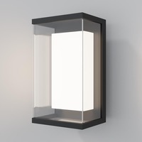 Nástěnná - M O021WL-L10B3K Nástěnné svítidlo Baker Street 3000K 10W teplá bílá 420lm černý hliník IP65  - MAYTONI