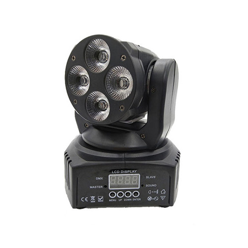 Jevištní efekty - 4 * 12W LED pohyblivá hlava světlo RGBW 4v1 - foto 1