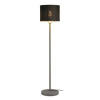 Sloupková - LA 1002494 Stojací lampa ADEGAN MANILA SL PE ratan antracit + SST 304 + žula G654, E27, max. 15W - BIG WHITE (SLV)