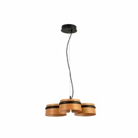 Dekorativní - FARO 29567 LOOP závěsné svítidlo, černá - FARO