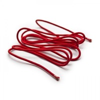 Kabely, šňůry - RED R10253 Textilní kabel FIT, 3x0,75 4m červená 230V - RED - DESIGN RENDL