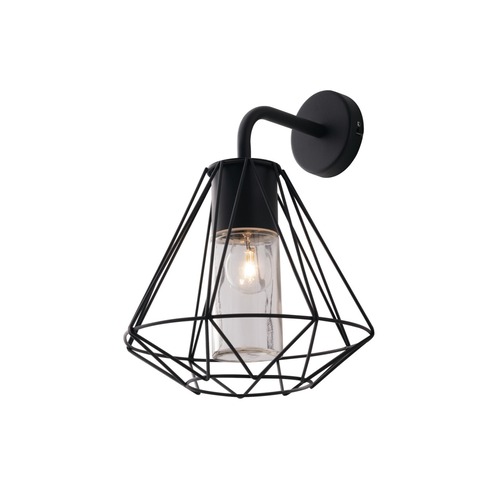 Nástěnná - FAN LANT-MANDALA/AP Venkovní nástěnné svítidlo MANDALA černá, 1xE27, IP44, 36 x 29,5 cm - FANEUROPE - foto 1