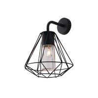 Nástěnná - FAN LANT-MANDALA/AP Venkovní nástěnné svítidlo MANDALA černá, 1xE27, IP44, 36 x 29,5 cm - FANEUROPE