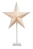 Interiérové dekorace - MAR 702822 Nord bílá hvězda na stůl - Markslöjd