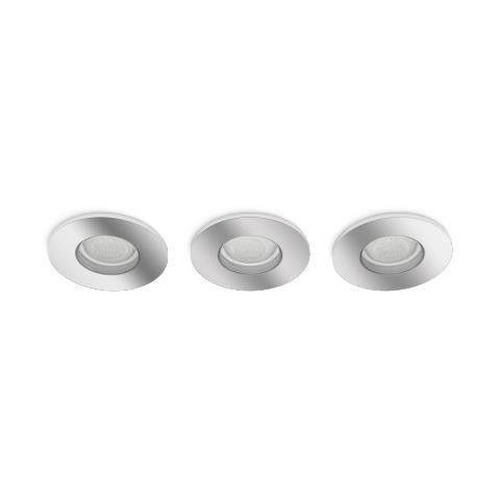 Koupelnová - PH 8720169321014 Hue WACA Xamento podhledové LED svítídlo 3x GU10 5.7W 350lm 2000-6500K RGB IP44, chrom - PHILIPS - foto 1