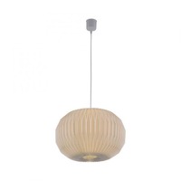 Koule - LD 17204-16 PAPEL Závěsné svítidlo s bílým stínídlem v nadčasovém skandinávském stylu - LEUCHTEN DIREKT / JUST LIGHT