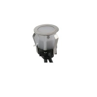 Zapuštěná - FAN LED-RIDER-R6 Sada 6 zápustných venkovních svítidel LED RIDER DC 12 V nikl 6x0,6 W 360 lm 4000 K IP67 3x3,7 cm - FANEUROPE