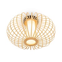 Dekorativní - BRI 3759011 Stropní svítidlo, 40 cm, 1x E27, max. 10W, dřevo - BRILONER