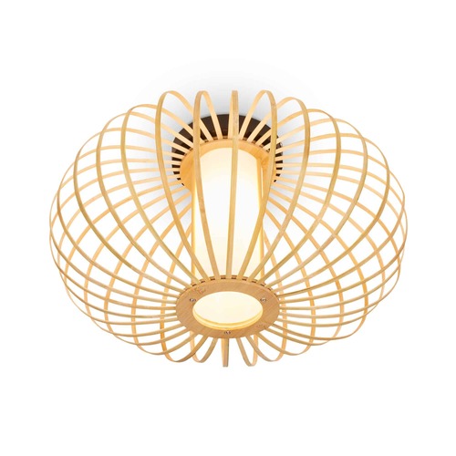 Dekorativní - BRI 3759011 Stropní svítidlo, 40 cm, 1x E27, max. 10W, dřevo - BRILONER - foto 1