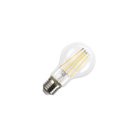 E27 - LA 1008644 LED A60 LED-žárovka, průhledná, E27, 8W, 3000K - BIG WHITE (SLV)