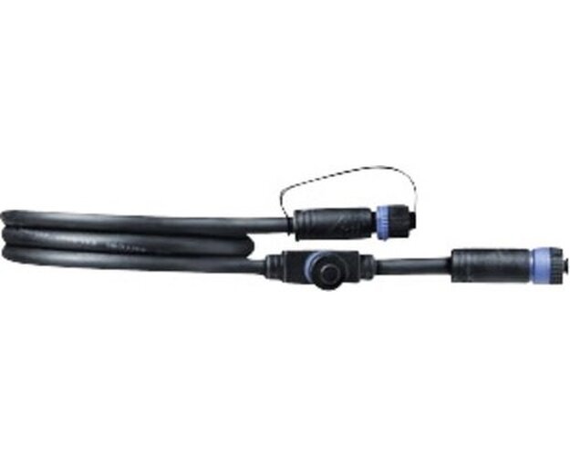 Plug & Shine - P 94273 Kabel Outdoor Plug + Shine IP68 1m 1in-2out 2x1,5qmm černý - PAULMANN - foto 1