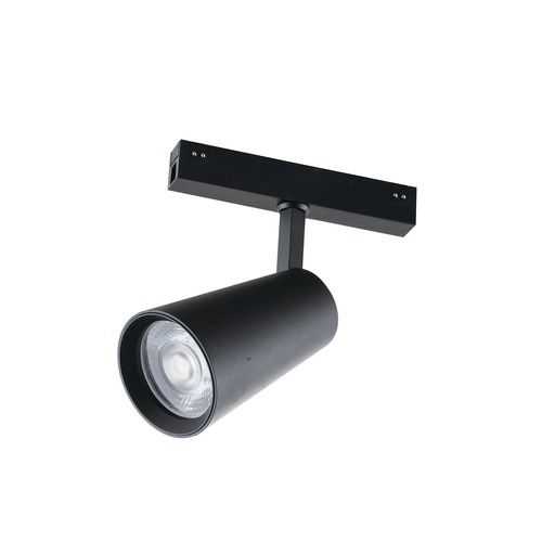 Lištové INTEC 48V - FAN DAVINCI-TEMA-20M Systém 48 V reflektor Davinci Tema černý LED 20W 1930lm 4000K 16,1x19,7x8 cm - FANEUROPE - foto 1