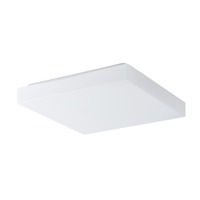 Hranatá - OS LIB59123 LIBRA 2 stropní/nástěnné skleněné svítidlo bílá IP44 3000 K 34W LED HF - OSMONT